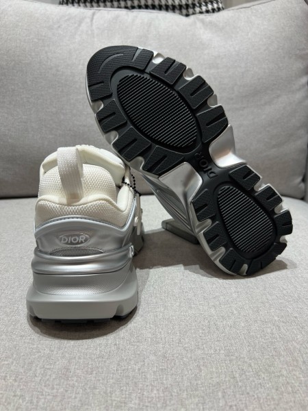 DIOR Lewis Hamilton B44 Blade Fabric Low top Chunky Sneakers Men's Gradient White Limited Edition Numbered Edition