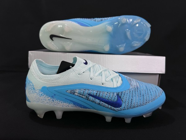 Nike Phantom 6 Soccer Shoes Unisex Low-top Baltic Sea Blue/Glacier Blue/Eclipse Blue