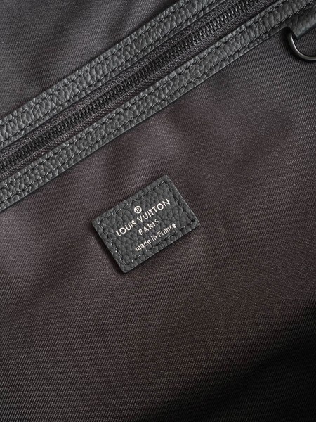 LOUIS VUITTON Keepall Monogram Midnight Coated Canvas Travel Bag Men's Black M28405 L55cm W26cm H31cm