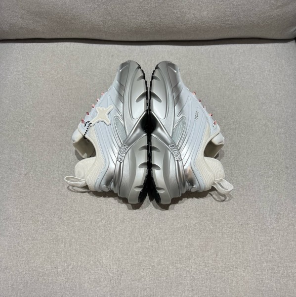DIOR Lewis Hamilton B44 Blade Fabric Low top Chunky Sneakers Men's Gradient White Limited Edition Numbered Edition