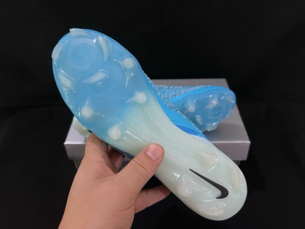 Nike Phantom 6 Soccer Shoes Unisex Low-top Baltic Sea Blue/Glacier Blue/Eclipse Blue