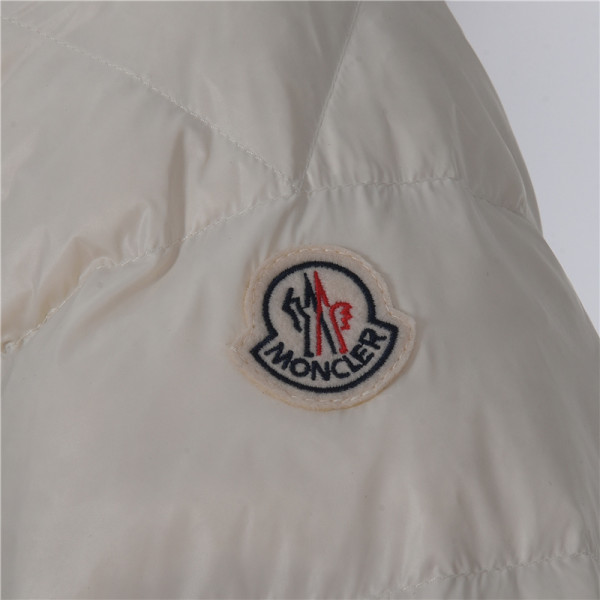 Moncler Logo Patch Zip Up Jacket