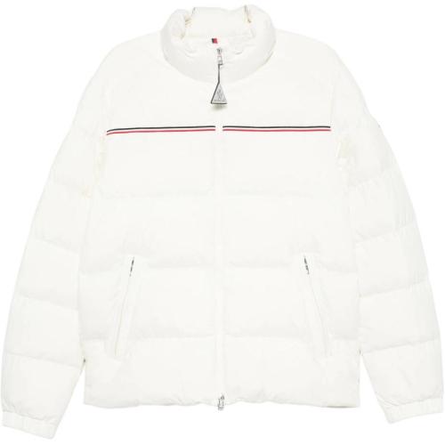 Moncler Logo Patch Zip Up Jacket