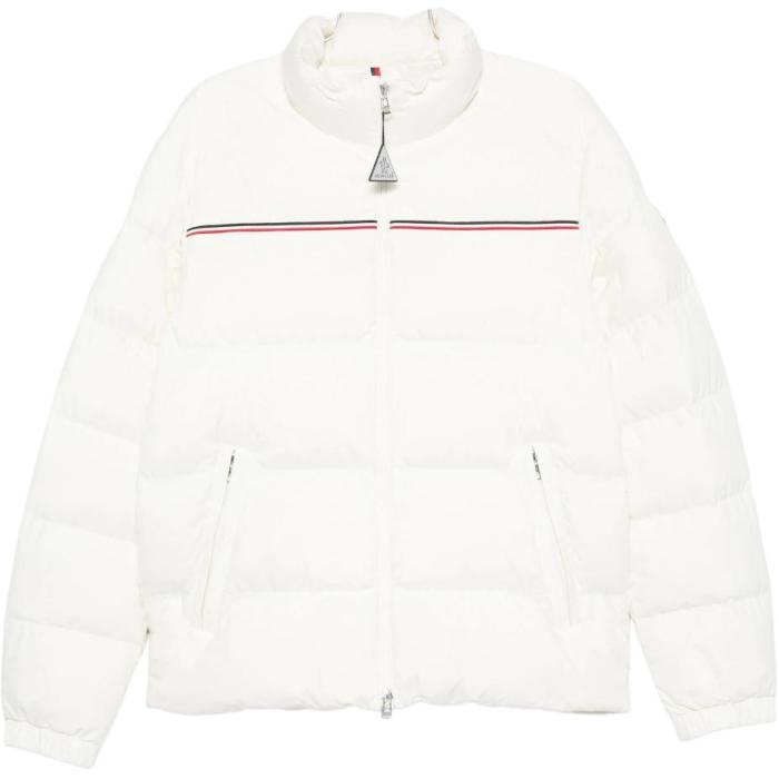 Moncler Logo Patch Zip Up Jacket