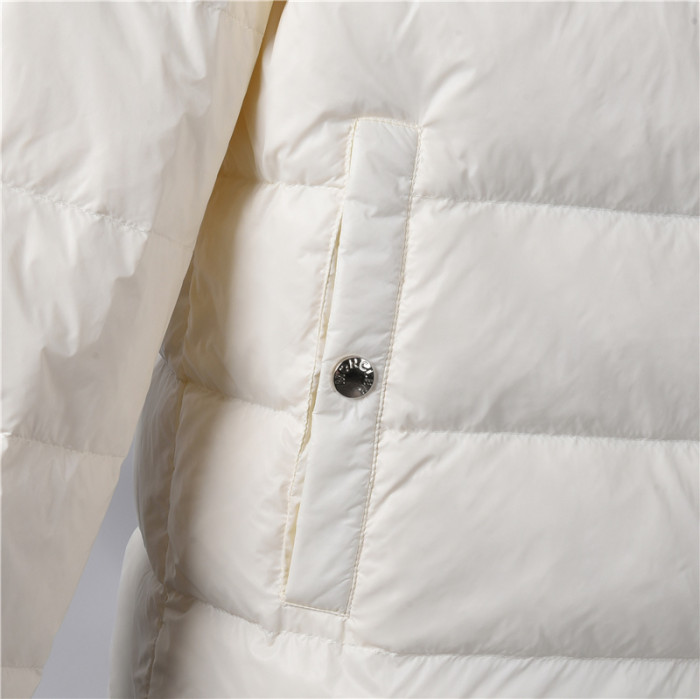 Moncler Logo Patch Zip Up Jacket