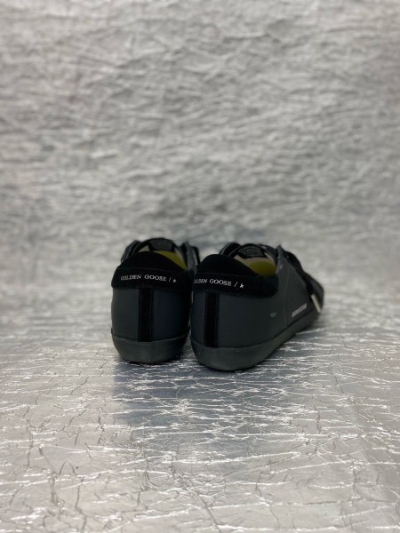 Golden Goose Super Star Low top Skateboard Shoes Black