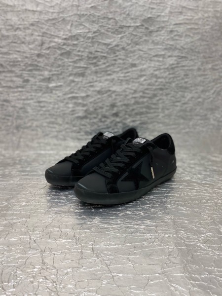 Golden Goose Super Star Low top Skateboard Shoes Black