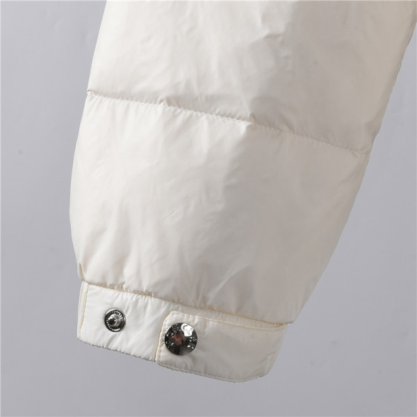 Moncler Logo Patch Zip Up Jacket