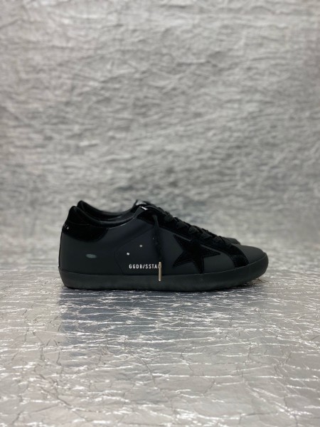 Golden Goose Super Star Low top Skateboard Shoes Black