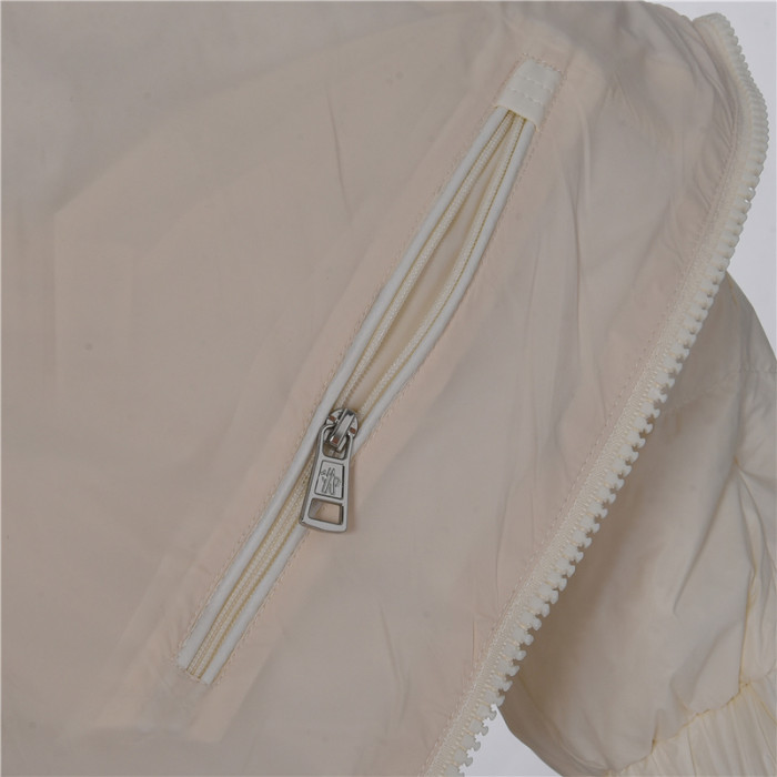 Moncler Logo Patch Zip Up Jacket