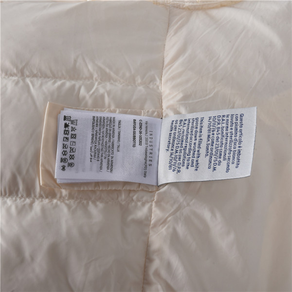 Moncler Logo Patch Zip Up Jacket