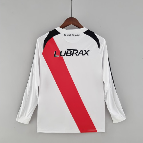 Retro River Plate 09/10 long sleeve home