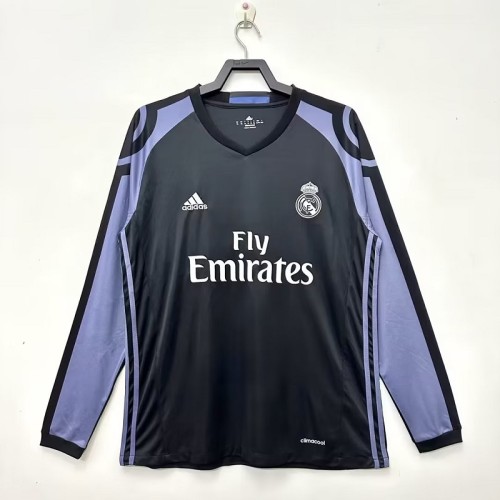 Retro 16/17 Real Madrid third Long sleeve