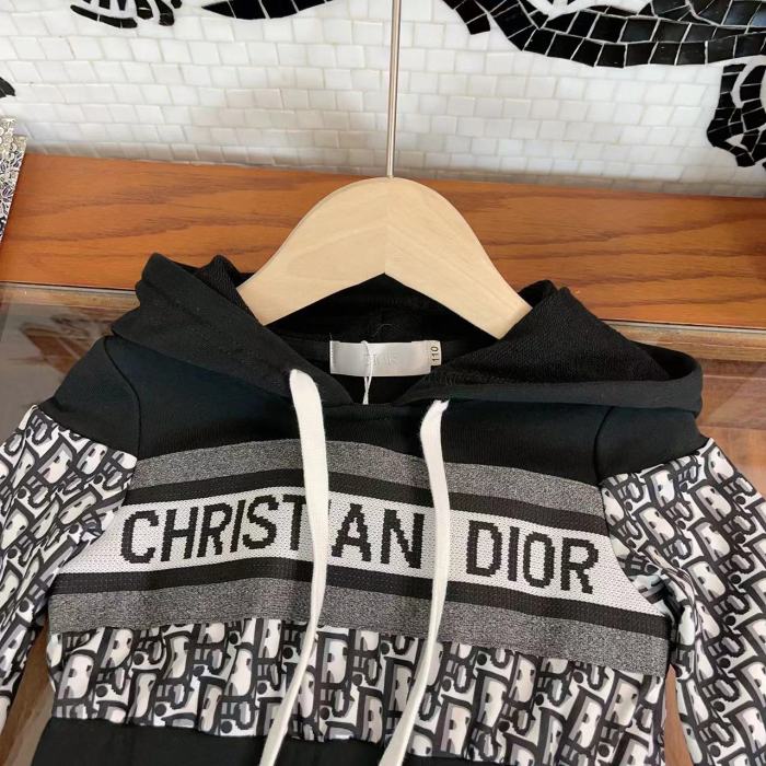 DIOR black dress for girls