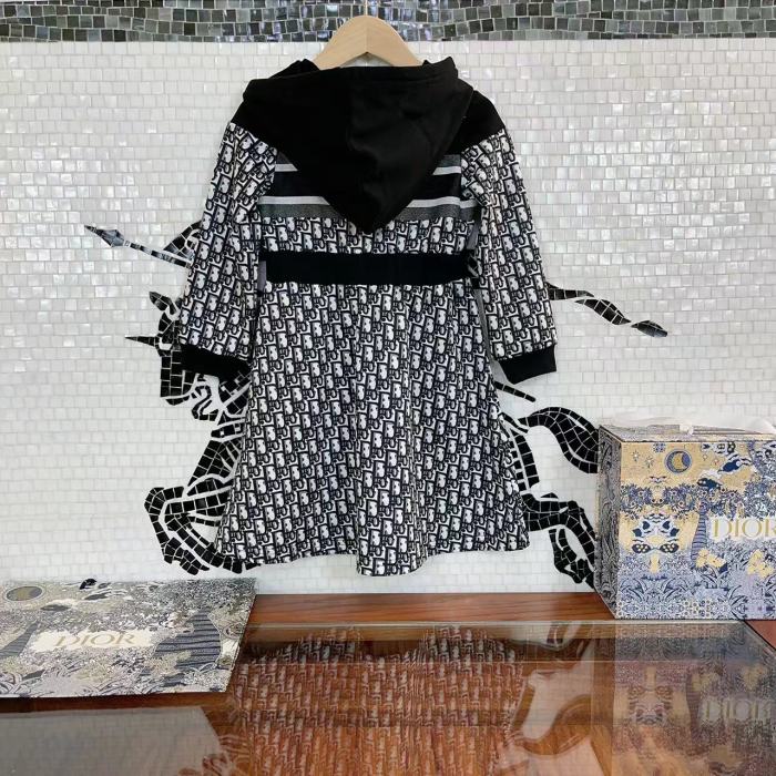DIOR black dress for girls