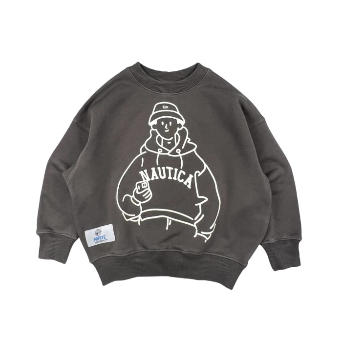 NAUTICA Kids gray hoodie suit with pants