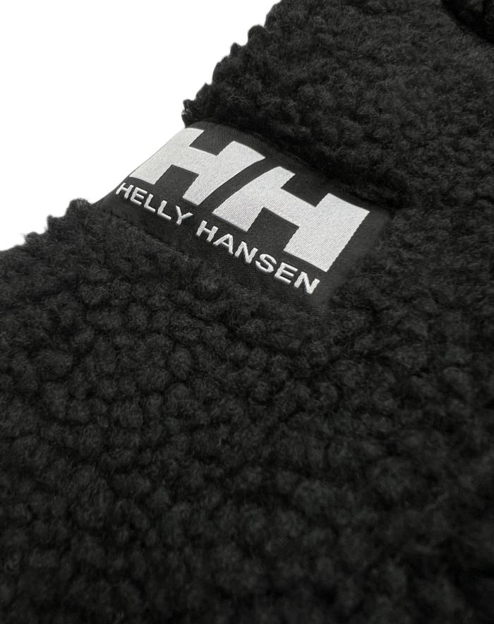 HH kids black lamb wool coat