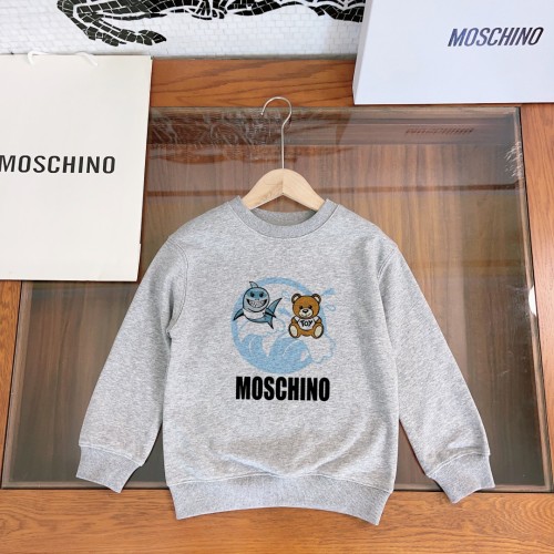 Moschino gray high quality hoodie for kids