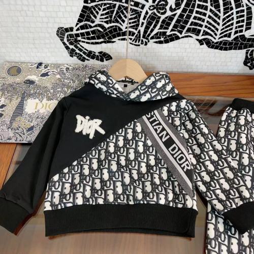 DIOR Kids hoodie suit with pants