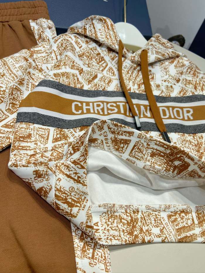 DIOR Kids multi-colored hoodie with pants