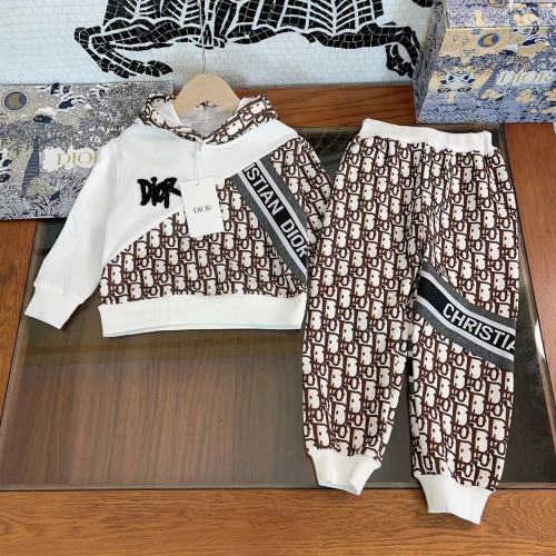 DIOR Kids hoodie suit with pants