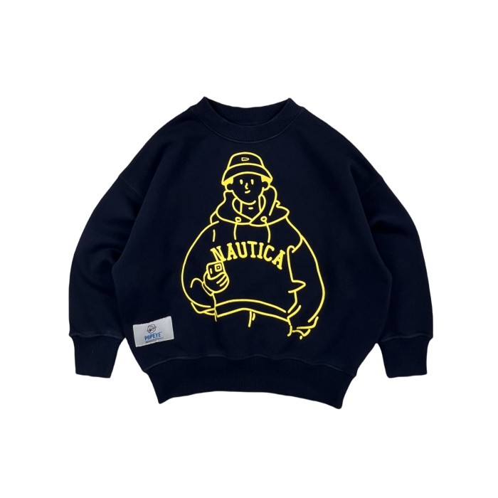 NAUTICA Kids black hoodie suit with pants