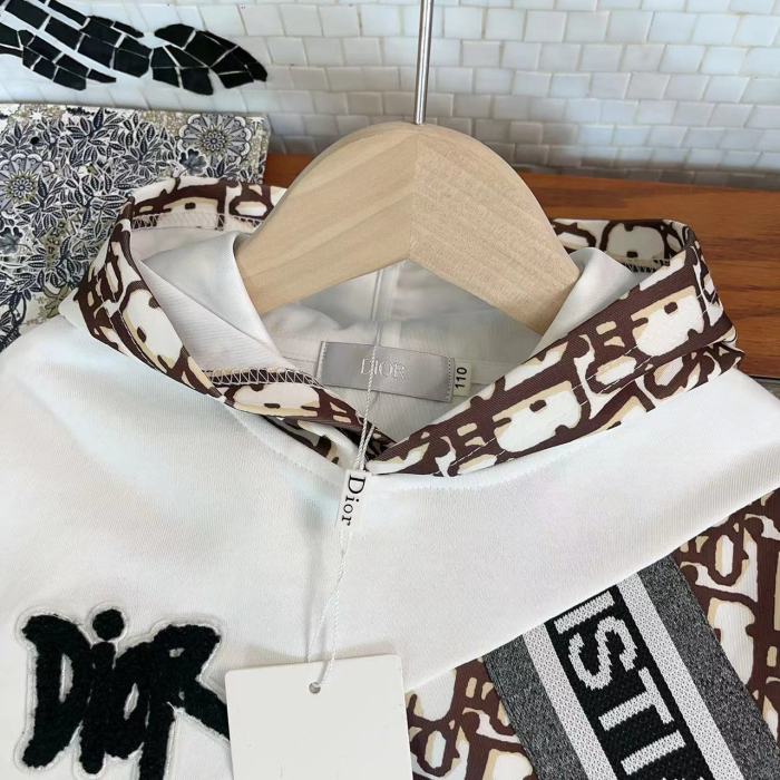 DIOR Kids hoodie suit with pants