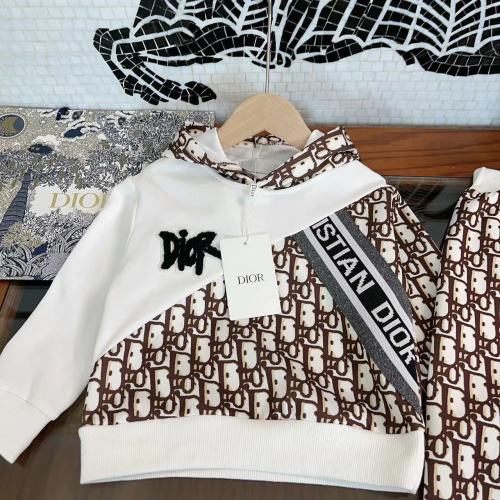 DIOR Kids hoodie suit with pants