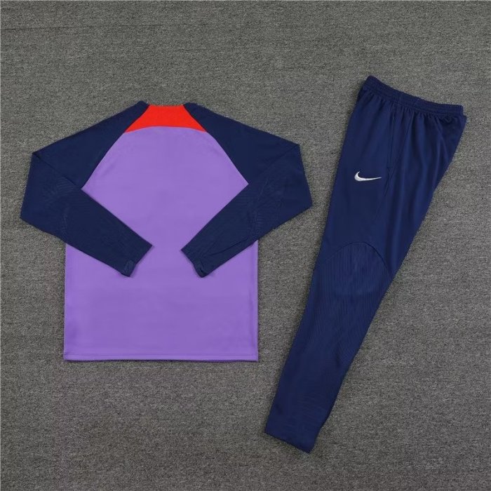 23/24 Liverpool kids Violet blue training suit