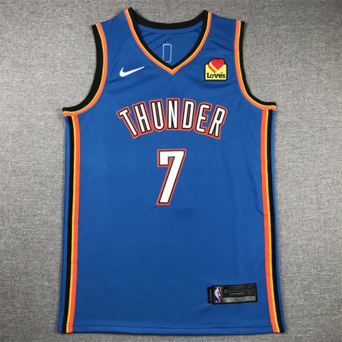 23 NBA Oklahoma City Thunder Holmgren #7 Basketball Jersey