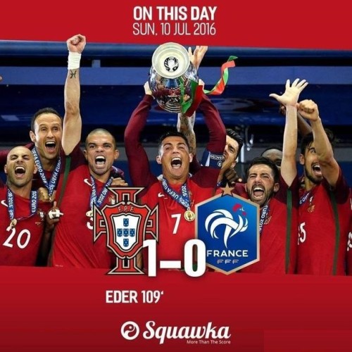 Retro 2016 Portugal home Long sleeved champion