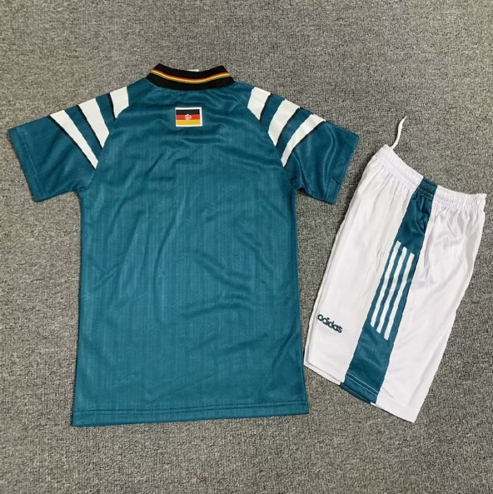 Retro 1996 Germany Away kids kit with socks