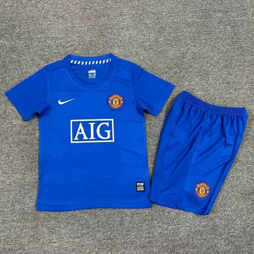 Retro 08/09 Manchester United third kids kit