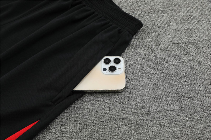 24/25 Liverpool kids Short sleeve black training suit