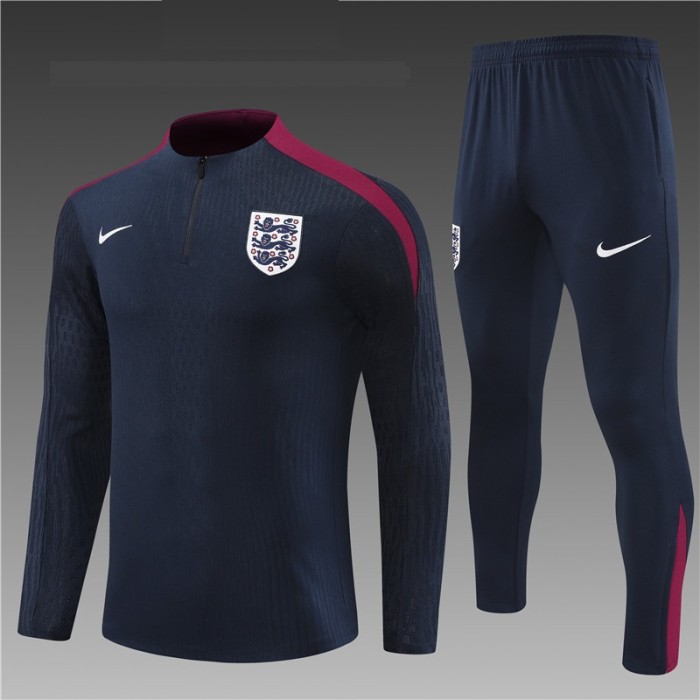 24/25 England kids Royal Blue training suit