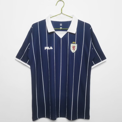Retro 2002 Scotland home football Jersey