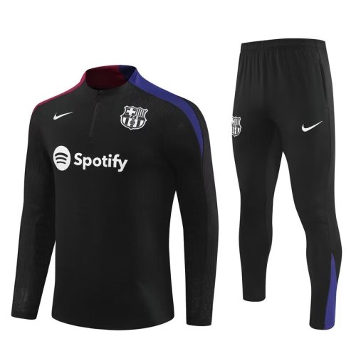 24/25 Barcelona kids black training suit