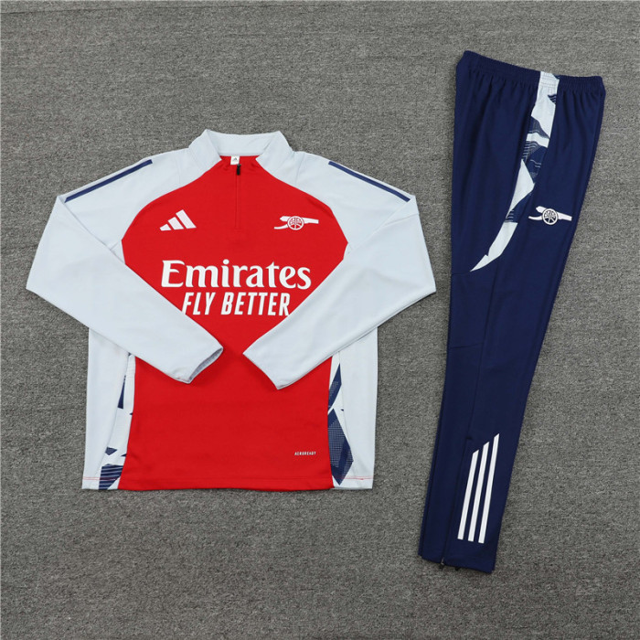 24/25  Arsenal kids red training suit