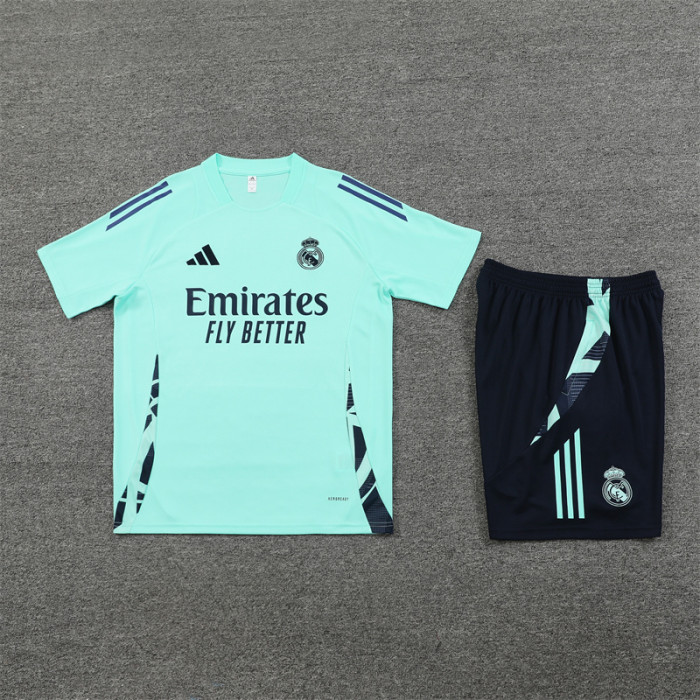 24/25 Real Madrid kids Short sleeve Hulan color training suit