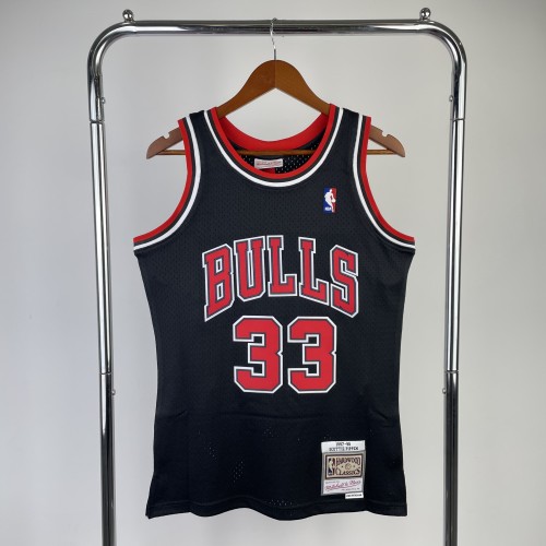 98 NBA Chicago Bulls #33 PIPPEN Basketball Jersey