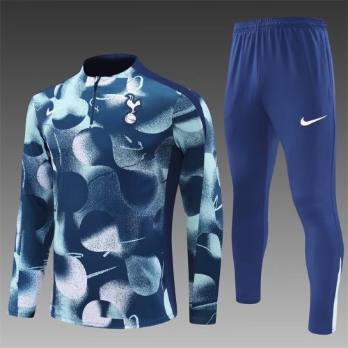 24/25 Tottenham Hotspur Blue camouflage training suit