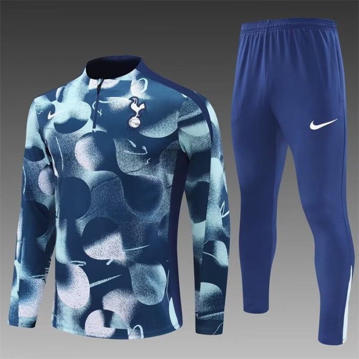 24/25 Tottenham Hotspur Blue camouflage training suit