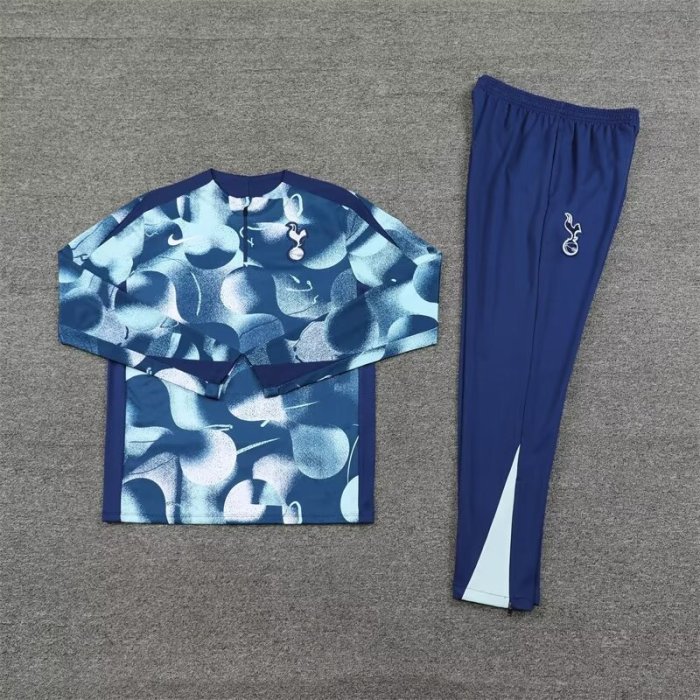 24/25 Tottenham Hotspur Blue camouflage training suit