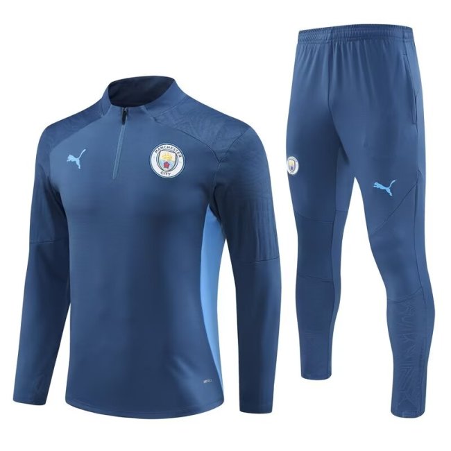 24/25 Manchester city kids Royal Blue training suit