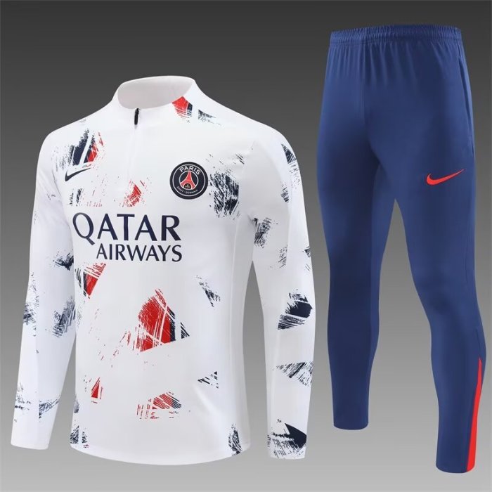 24/25 PSG White Jordan training suit