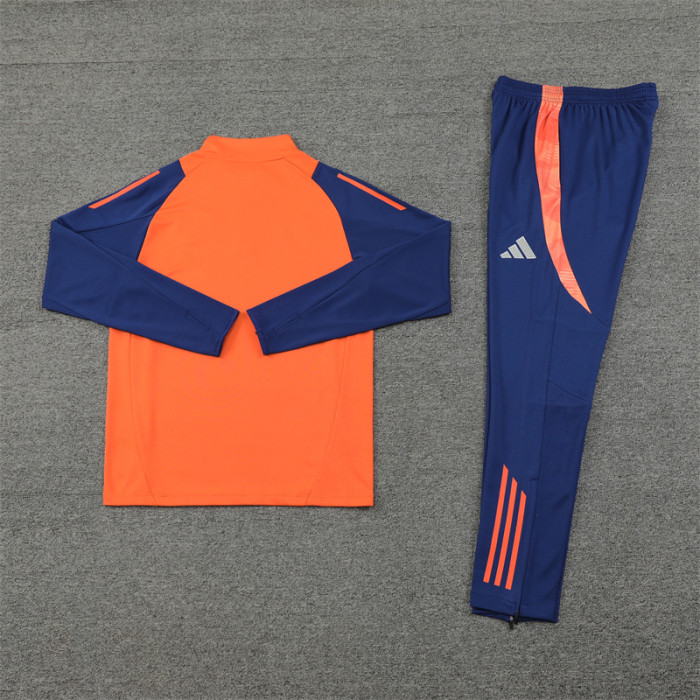 24/25 Manchester United kids orange training suit
