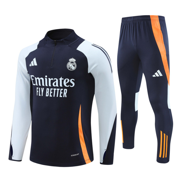 24/25 Real Madrid Kids training suit Royal Blue