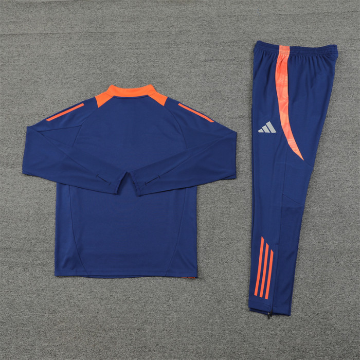 24/25 Manchester United kids royal blue training suit