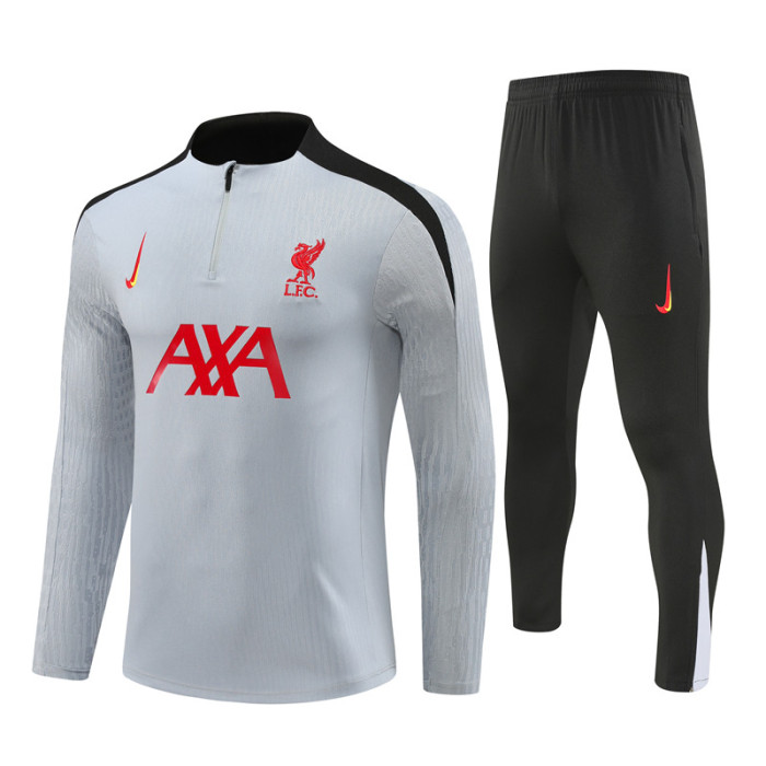 24/25 Liverpool kids Black Grey training suit