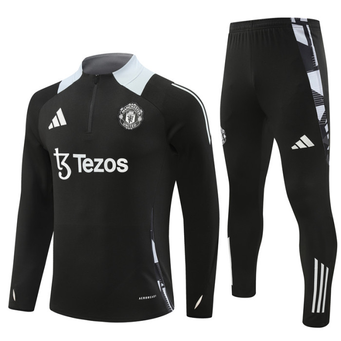 24/25 Manchester United kids black training suit